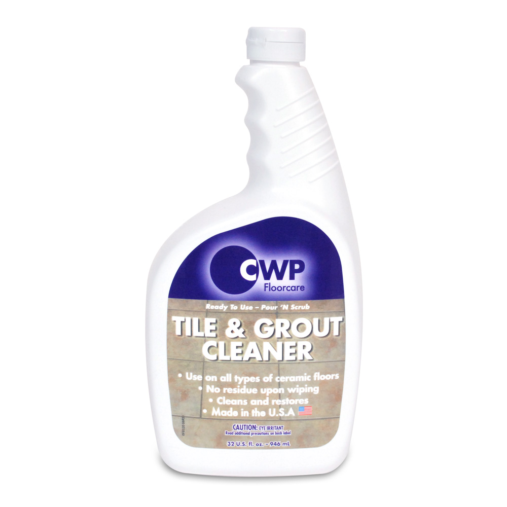 The Diamond Tile & Grout Cleaning Kit ~ Brush & 32 oz Grout Cleaner for  Shower, Bathroom, Kitchen, Removes Stains Dirt & Debris